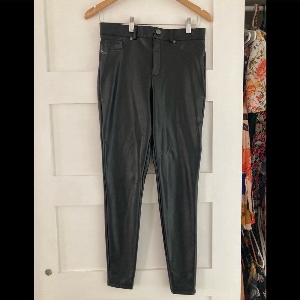 Dynamite high-waisted faux leather pants
